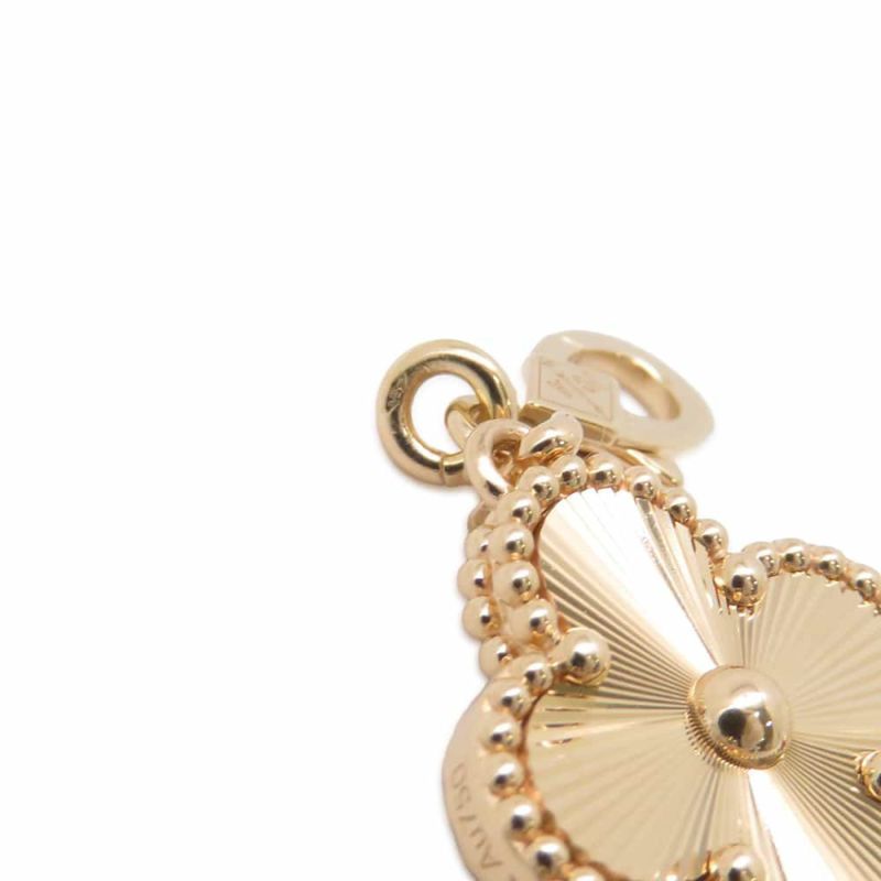 ヴァンクリーフ＆アーペル ブレスレット ヴィンテージ アルハンブラ ブレスレット 5モチーフ ギヨシェ K18YG VCARP3JK00