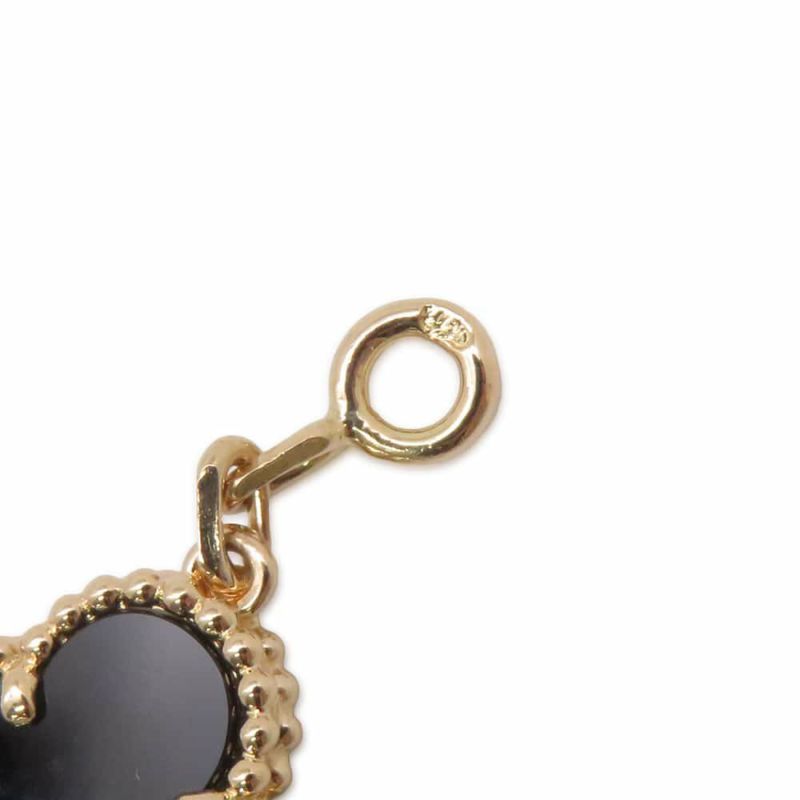 ヴァンクリーフ＆アーペル ブレスレット ヴィンテージ アルハンブラ ブレスレット 5モチーフ オニキス K18YG VCARA41300