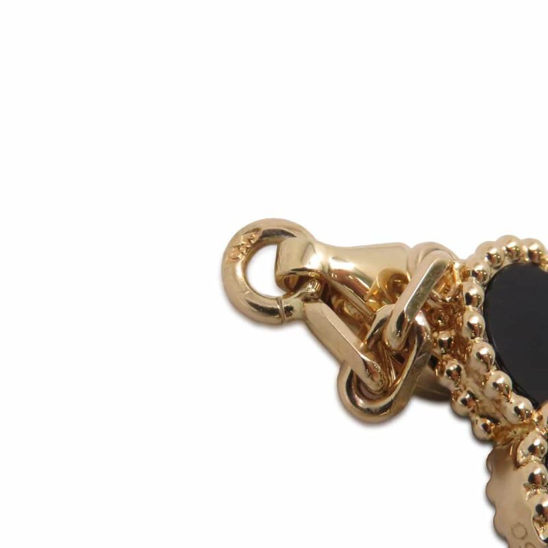 ヴァンクリーフ＆アーペル ブレスレット ヴィンテージ アルハンブラ ブレスレット 5モチーフ オニキス K18YG VCARA41300