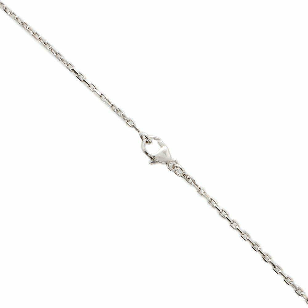 エルメス ネックレス ミニ・ポップアッシュ ホワイト/シルバー金具 HERMES アクセサリー