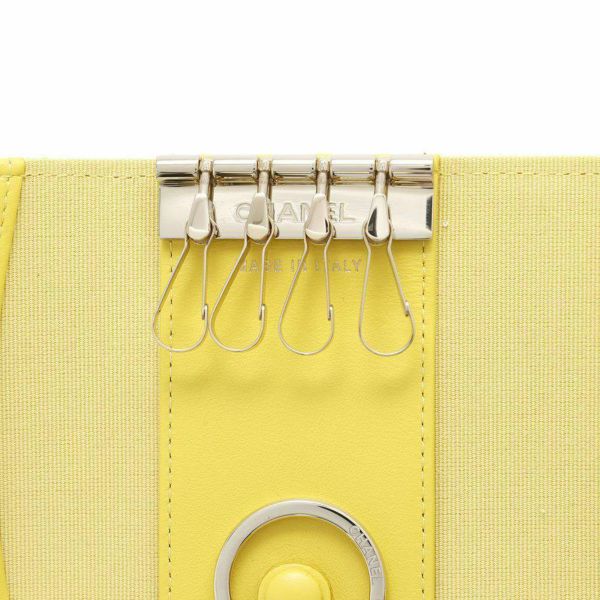 シャネル 4連キーケース マトラッセ ココマーク キャビアスキン AP0222 CHANEL キーケース