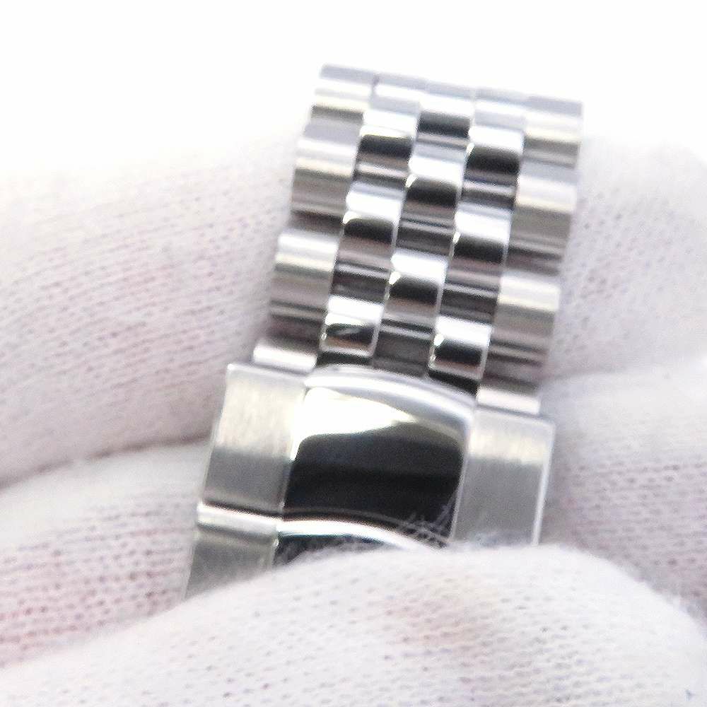 ロレックス デイトジャスト36 SS/K18WG ランダムシリアル ルーレット 126234 ROLEX 腕時計 黒文字盤