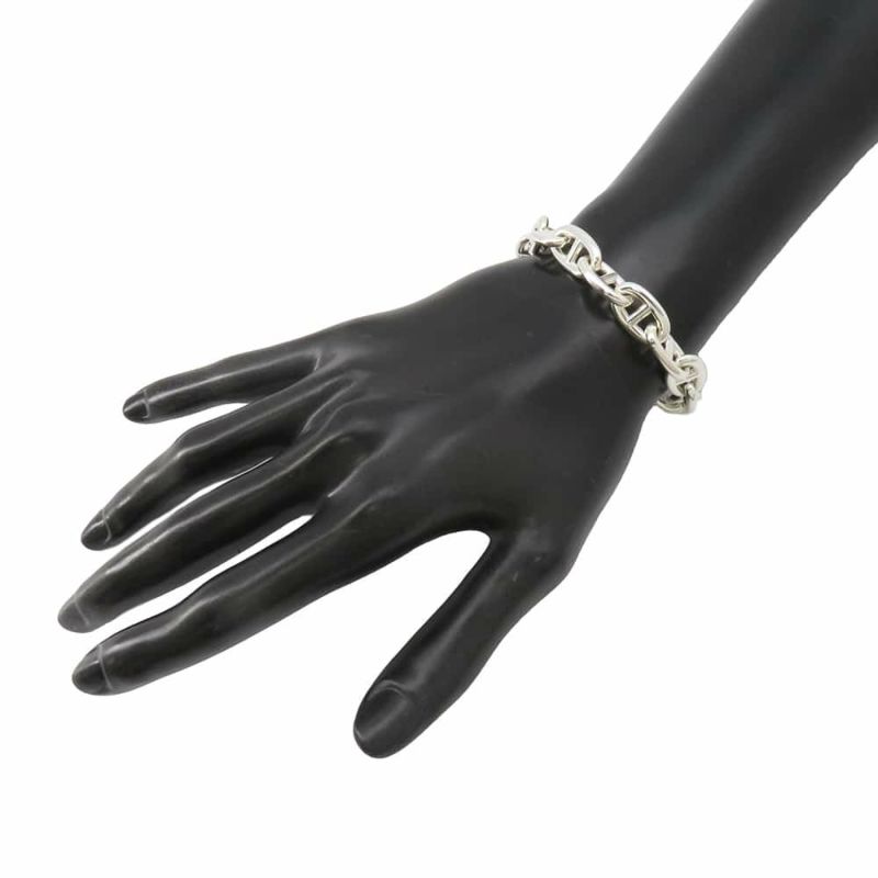 エルメス ブレスレット シェーヌダンクルMM 15コマ SV925シルバー HERMES ジュエリー