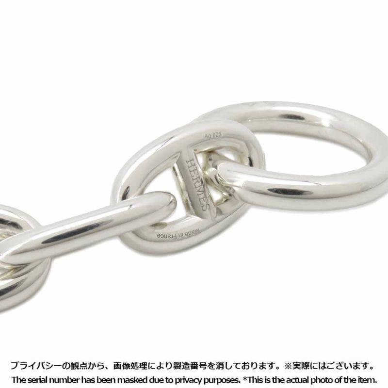 エルメス ブレスレット シェーヌダンクルMM 15コマ SV925シルバー HERMES ジュエリー