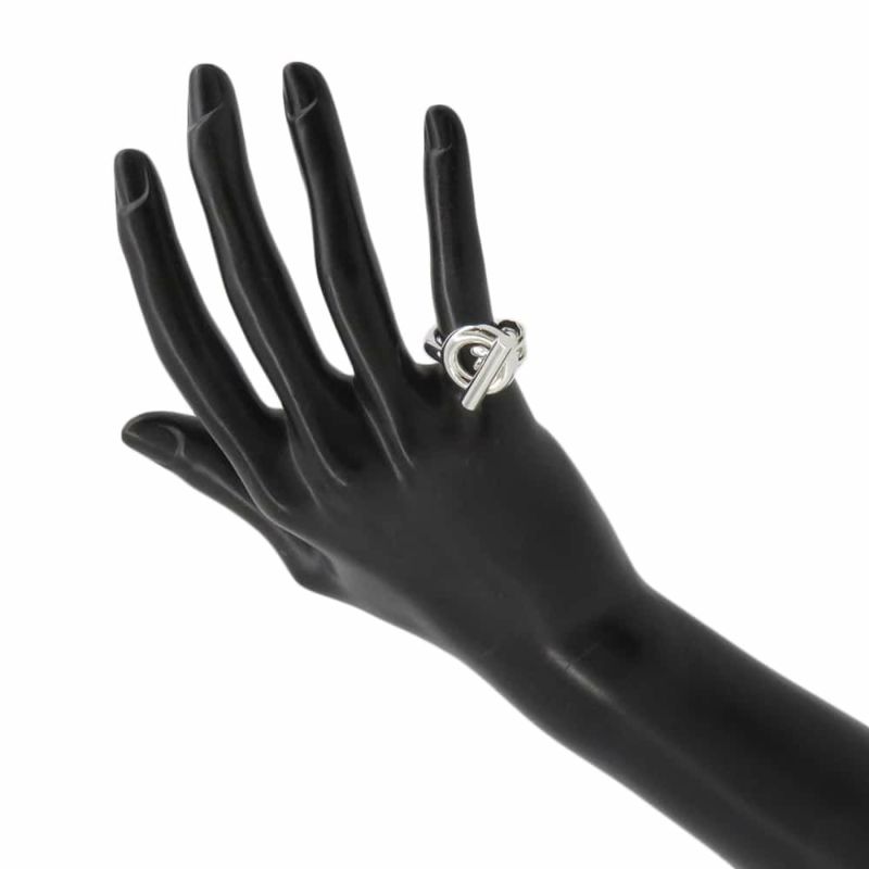 エルメス リング クロワゼット SV925シルバー リングサイズ49 HERMES ジュエリー 指輪