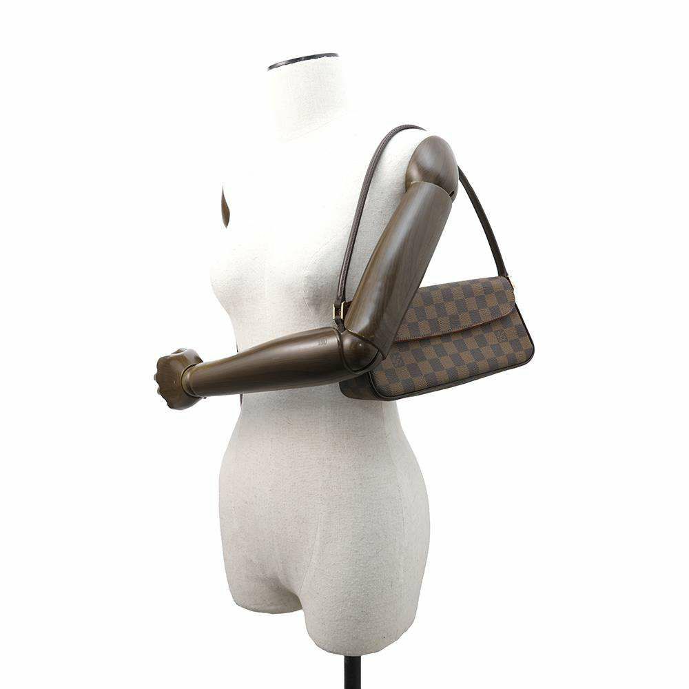 ルイヴィトン ハンドバッグ ダミエ・エベヌ レコレータ N51299 ヴィトン バッグ ワンショルダー アクセサリーポーチ