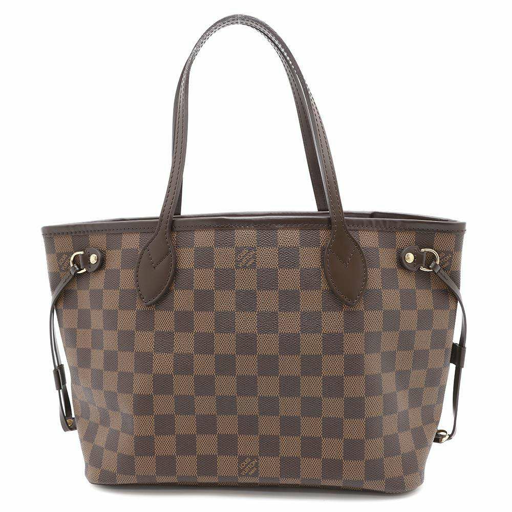 ルイヴィトン トートバッグ ダミエ・エベヌ ネヴァーフルPM N51109 LOUIS VUITTON ヴィトン バッグ