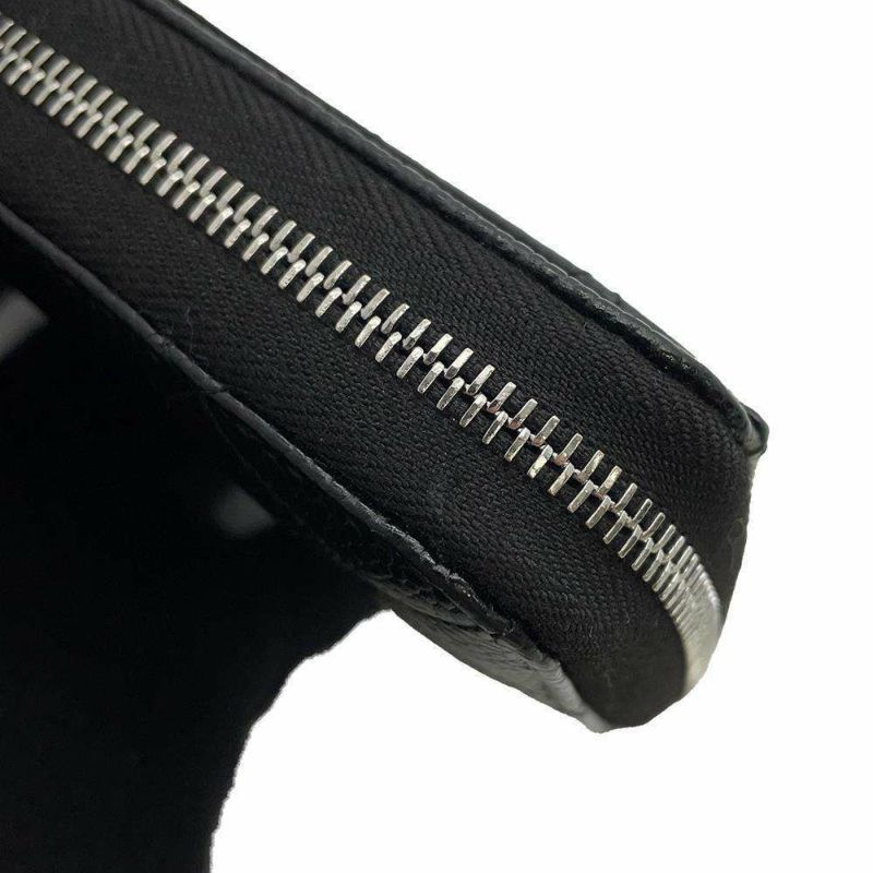 シャネル 長財布 クラシック ロング ジップ ウォレット マトラッセ ココマーク キャビアスキン AP0242 CHANEL 黒