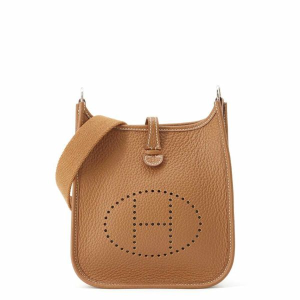 エルメス エブリンTPM アマゾン ゴールド/シルバー金具 トリヨンクレマンス B刻印