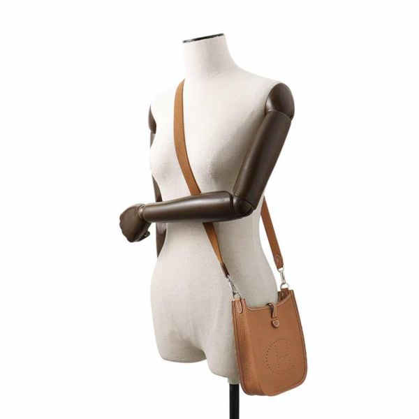 エルメス エブリンTPM アマゾン ゴールド/シルバー金具 トリヨンクレマンス B刻印