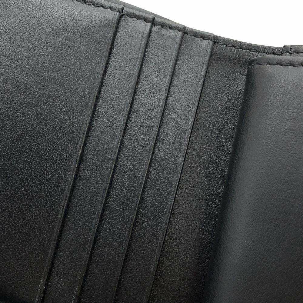 シャネル 二つ折り財布 マトラッセ ココマーク キャビアスキン AP3055 CHANEL 財布 黒