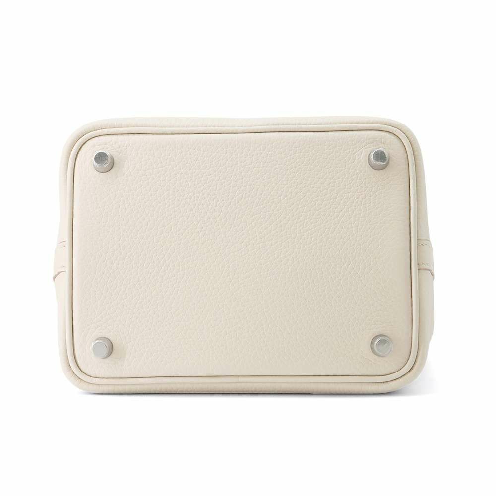 エルメス ハンドバッグ ピコタンロックPM べトン/シルバー金具 トリヨンクレマンス W刻印