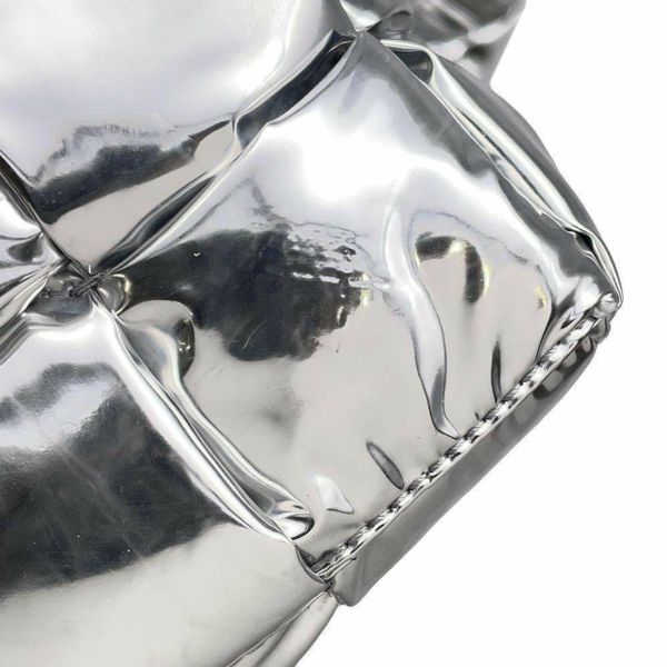 ボッテガヴェネタ ボディバッグ カセット イントレチャート メタリック BOTTEGA VENETA バッグ