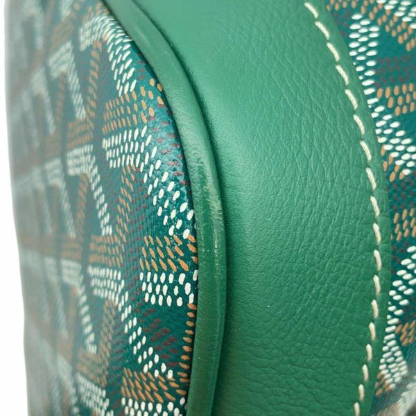 ゴヤール ショルダーバッグ プティフロ バゲットバッグ レザー PEFLOTPMLTY01CL03P GOYARD バッグ 緑