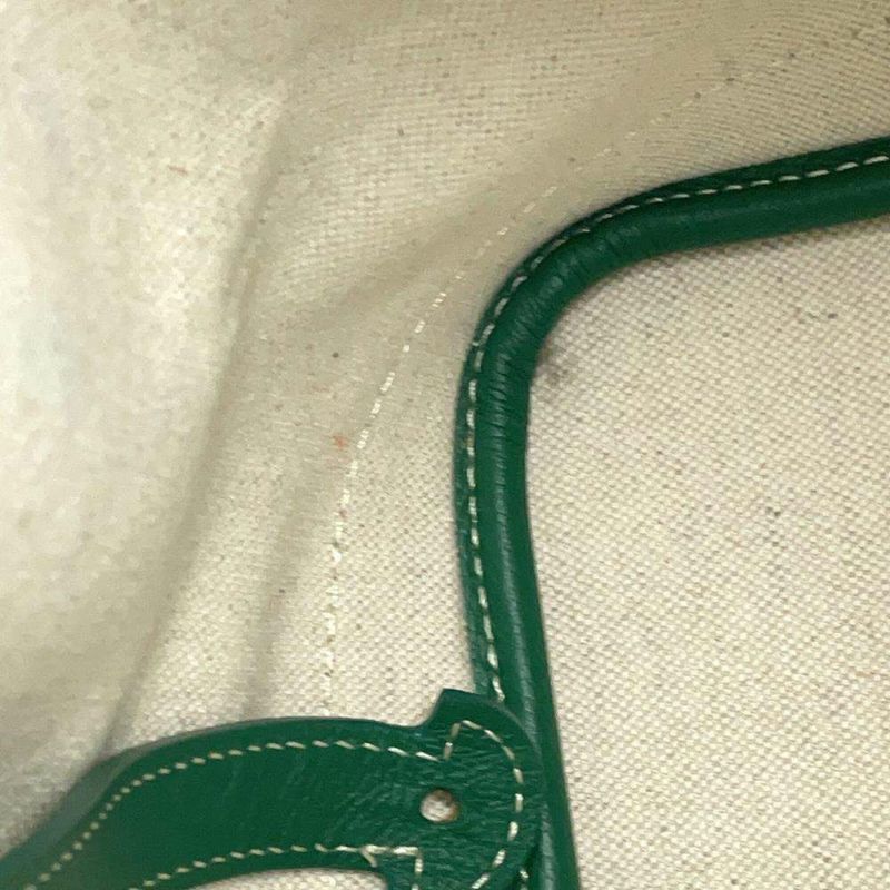 ゴヤール ショルダーバッグ プティフロ バゲットバッグ レザー PEFLOTPMLTY01CL03P GOYARD バッグ 緑