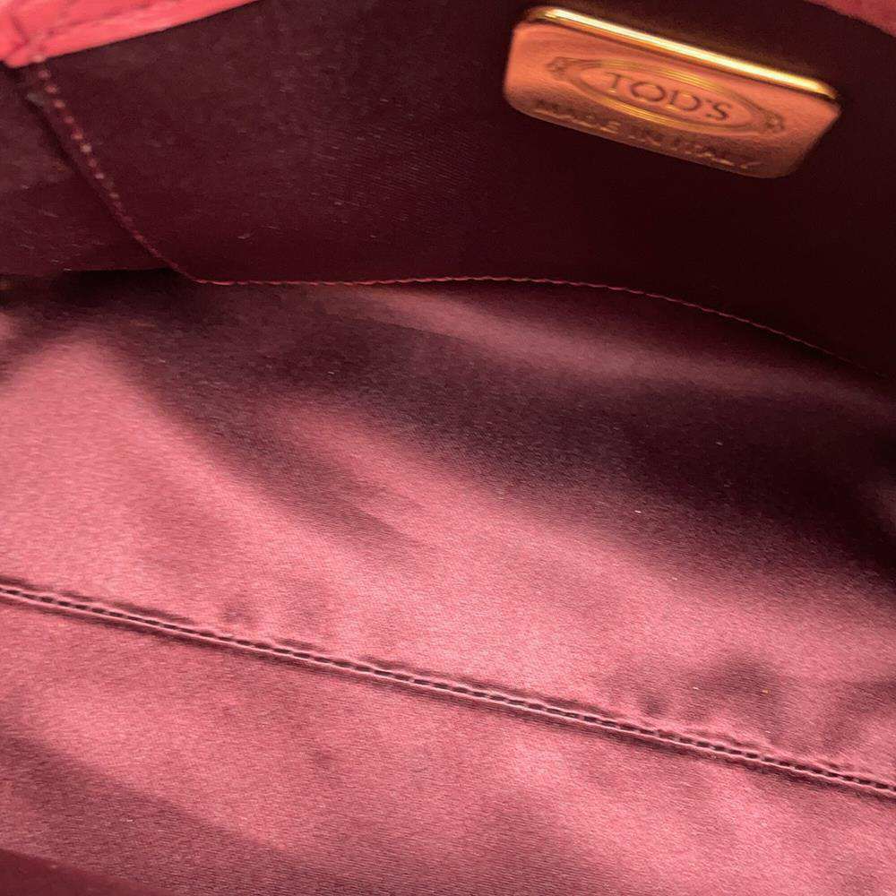 トッズ ハンドバッグ ロゴ レザー TOD'S ショルダーバッグ