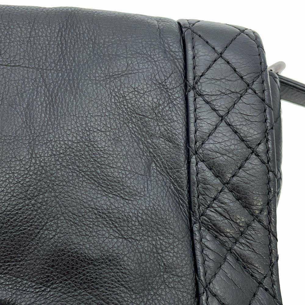 シャネル チェーンショルダーバッグ ボーイシャネル ココマーク ラムスキン CHANEL BAG 2wayバッグ 黒