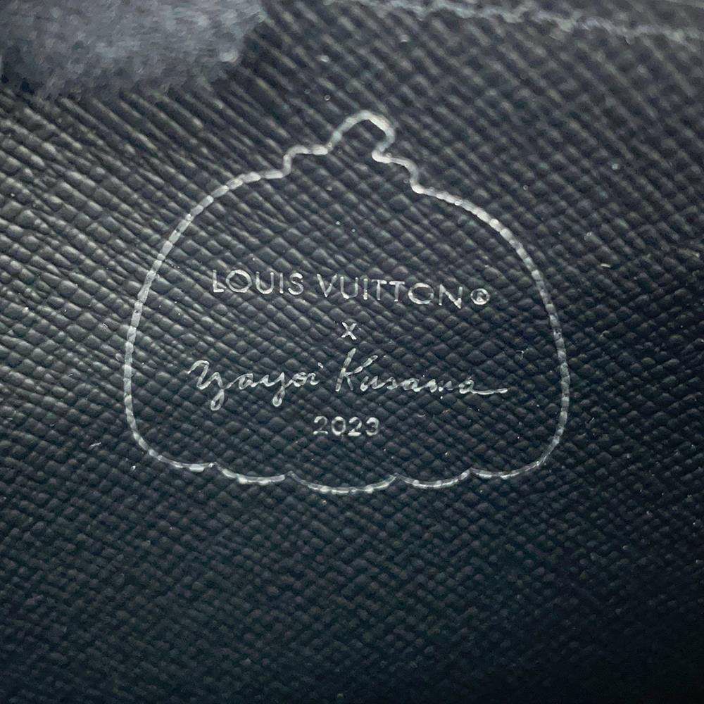 ルイヴィトン コインケース カードケース モノグラム・エクリプス LV × YK コインカード・ホルダー M81930 草間彌生 ブラック 黒