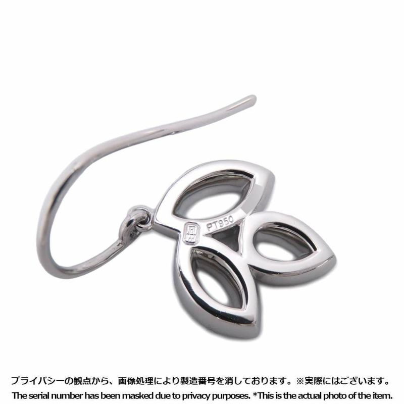 ハリーウィンストン ピアス リリークラスター・ミニ・ワイヤーイヤリング ダイヤモンド 74P 計約0.37ct Pt950プラチナ EADPDR1MLC