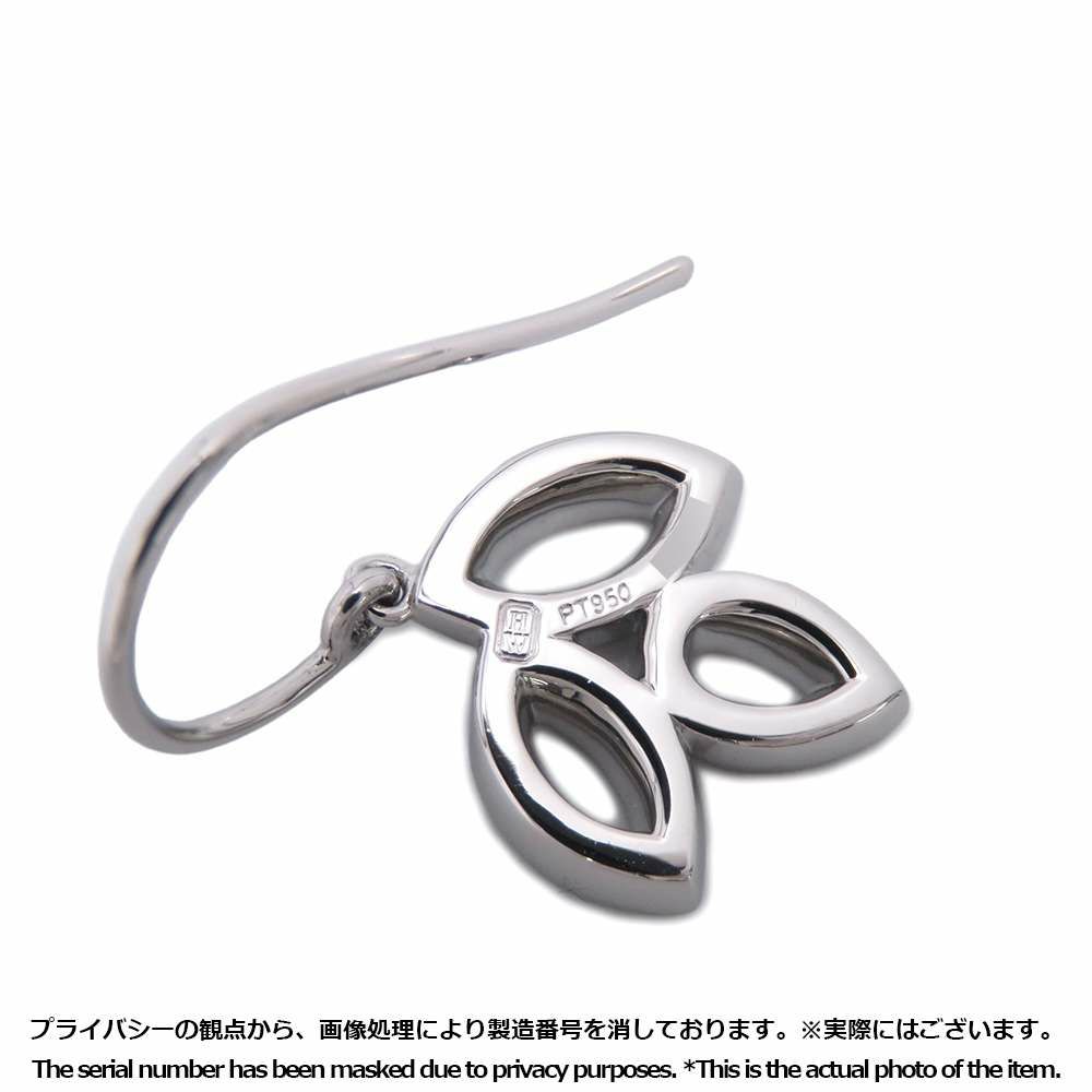 ハリーウィンストン ピアス リリークラスター・ミニ・ワイヤーイヤリング ダイヤモンド 74P 計約0.37ct Pt950プラチナ EADPDR1MLC