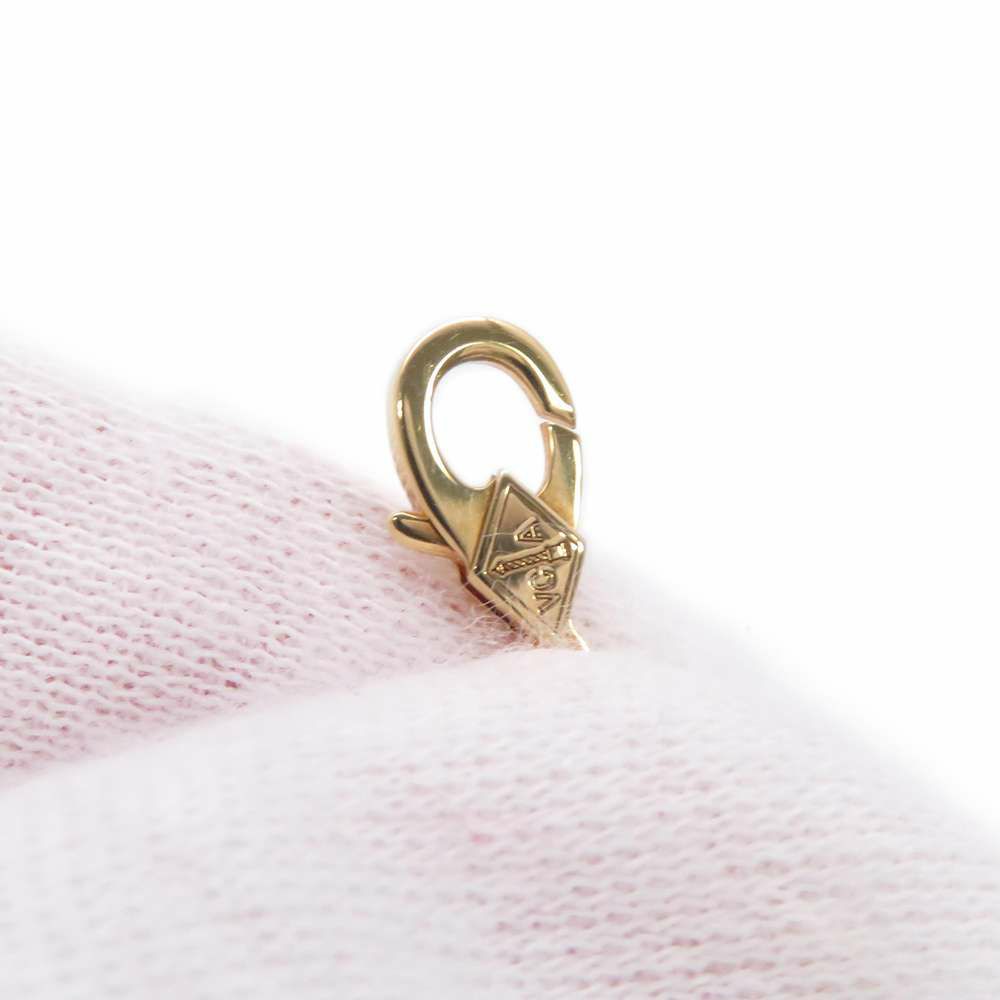 ヴァンクリーフ&アーペル ネックレス ヴィンテージ アルハンブラ ネックレス 10モチーフ マザーオブパール K18YG VCARA42700