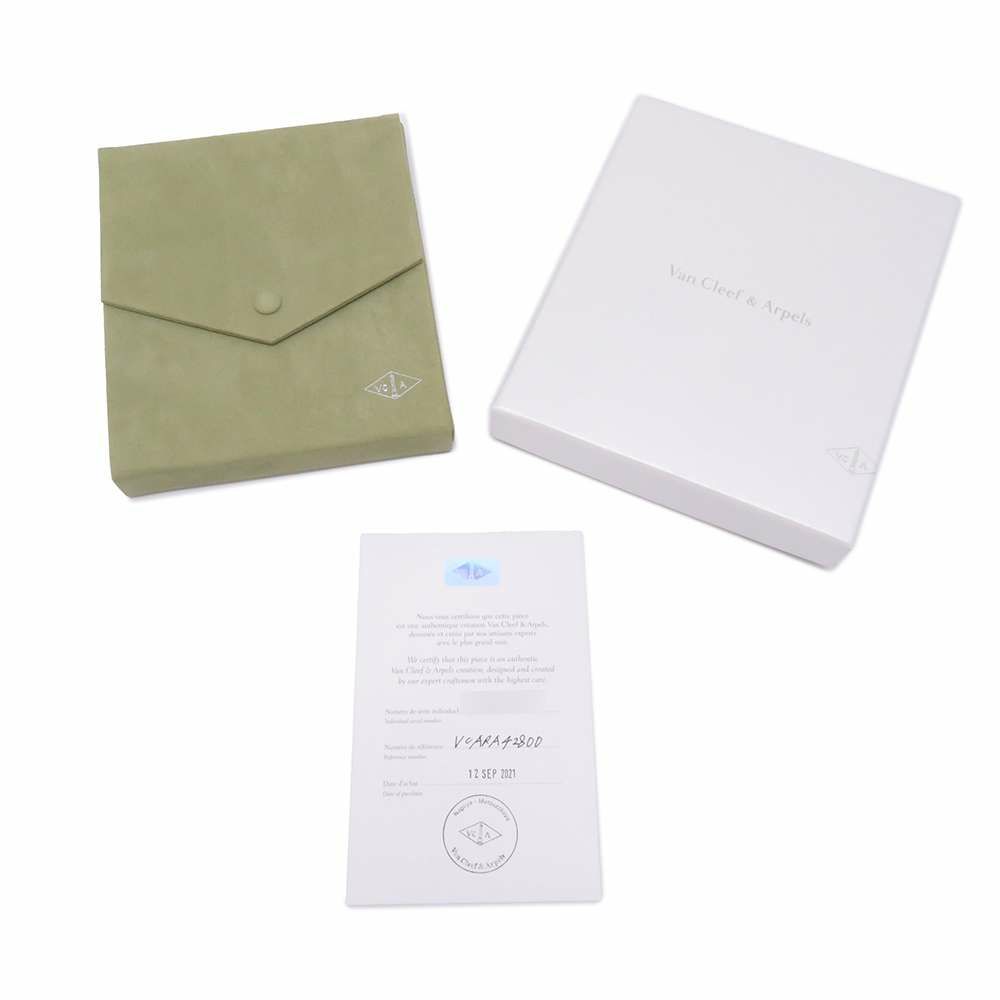 ヴァンクリーフ&アーペル ネックレス ヴィンテージ アルハンブラ ネックレス 10モチーフ マザーオブパール K18YG VCARA42700