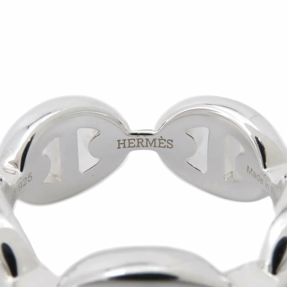エルメス リング シェーヌダンクル アンシェネPM SV925シルバー リングサイズ51 HERMES ジュエリー