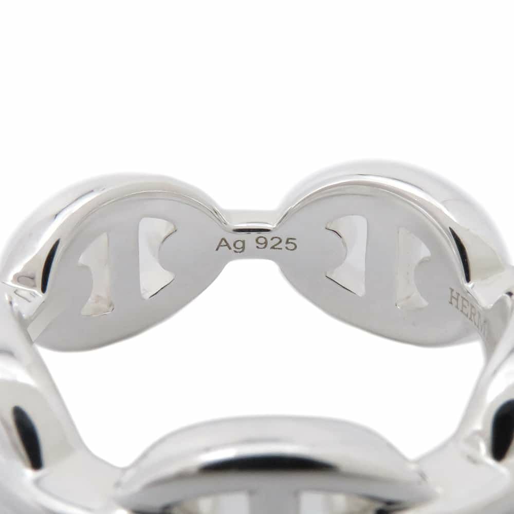 エルメス リング シェーヌダンクル アンシェネPM SV925シルバー リングサイズ51 HERMES ジュエリー