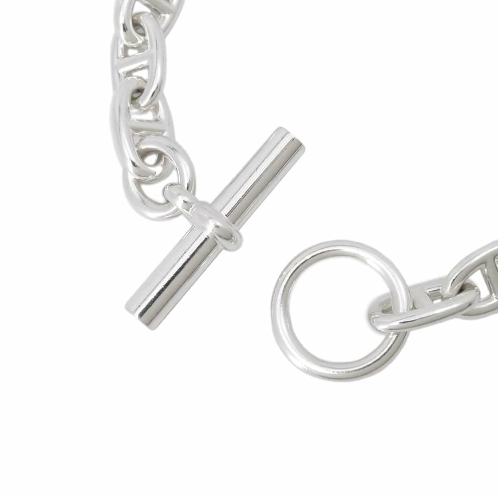 エルメス ブレスレット シェーヌダンクルMM 18コマ SV925シルバー HERMES ジュエリー