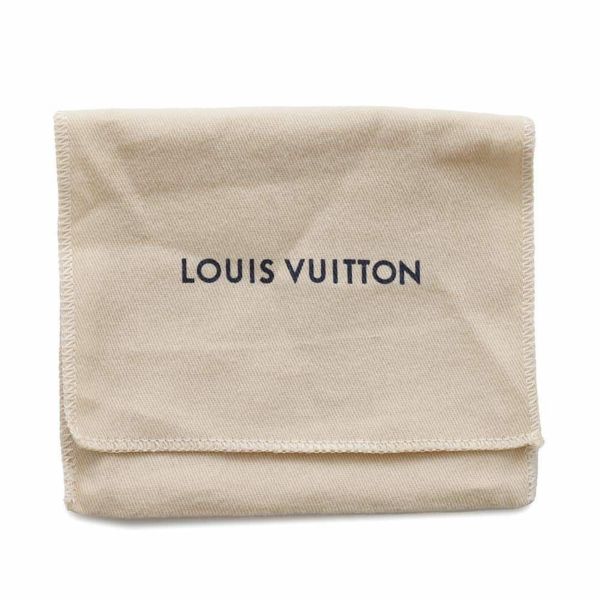 ルイヴィトン 三つ折り財布 モノグラム・アンプラント ポルトフォイユ・ヴィクトリーヌ M64060 ヴィトン ブラック 黒