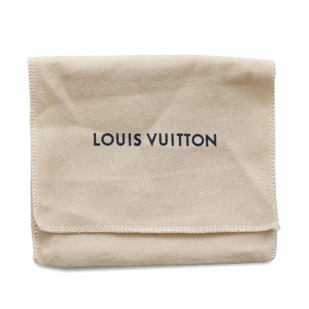 ルイヴィトン 三つ折り財布 モノグラム・アンプラント ポルトフォイユ・ヴィクトリーヌ M64060 ヴィトン ブラック 黒