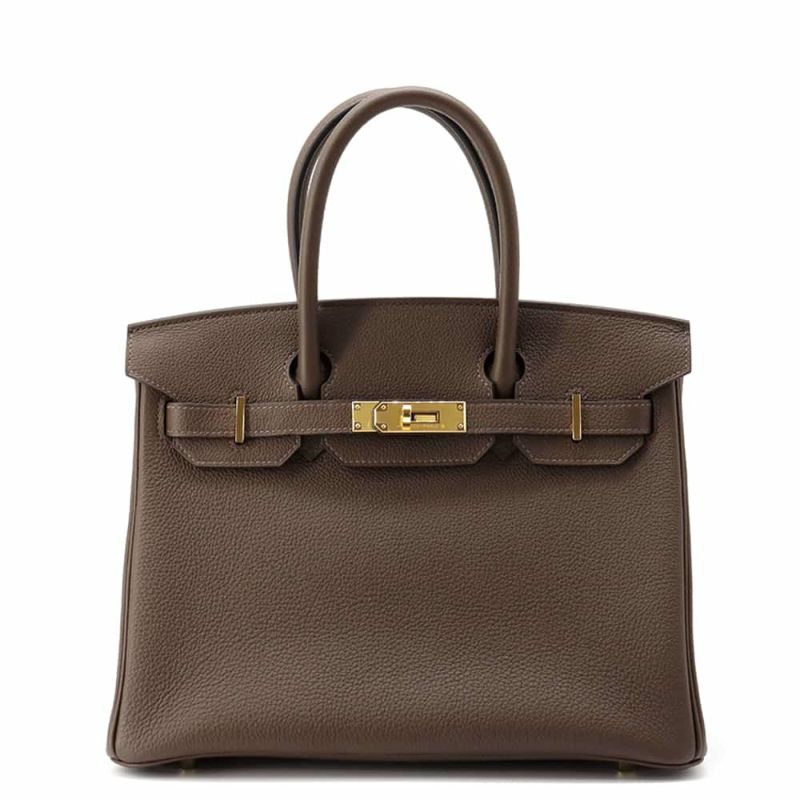 エルメス バーキン30 エコルセ/ゴールド金具 トゴ W刻印 HERMES Birkin ハンドバッグ