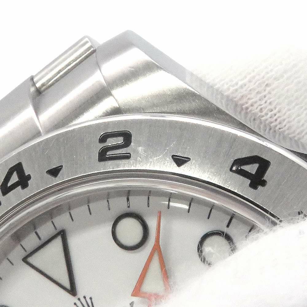 ロレックス エクスプローラー2 ランダムシリアル ルーレット 216570 ROLEX 腕時計 ウォッチ 白文字盤