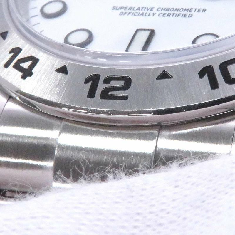 ロレックス エクスプローラー2 ランダムシリアル ルーレット 216570 ROLEX 腕時計 ウォッチ 白文字盤