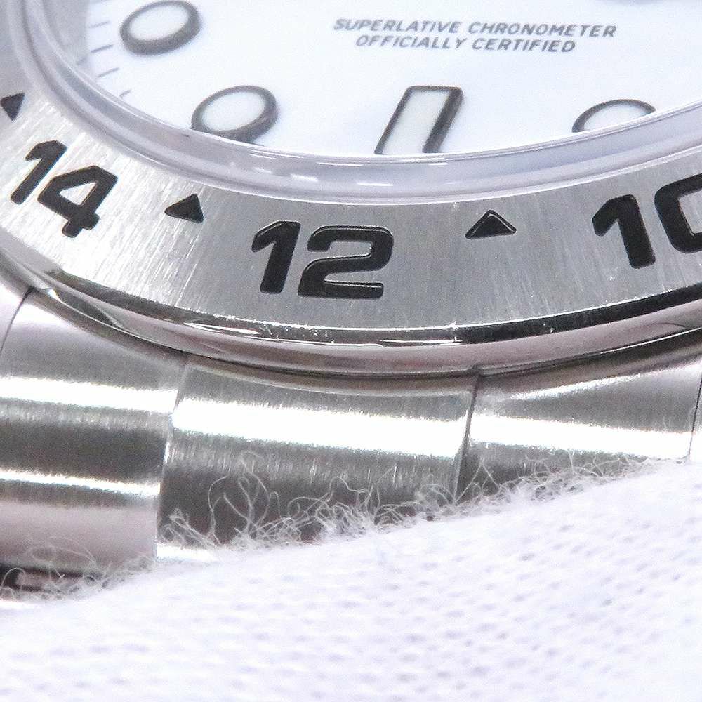 ロレックス エクスプローラー2 ランダムシリアル ルーレット 216570 ROLEX 腕時計 ウォッチ 白文字盤