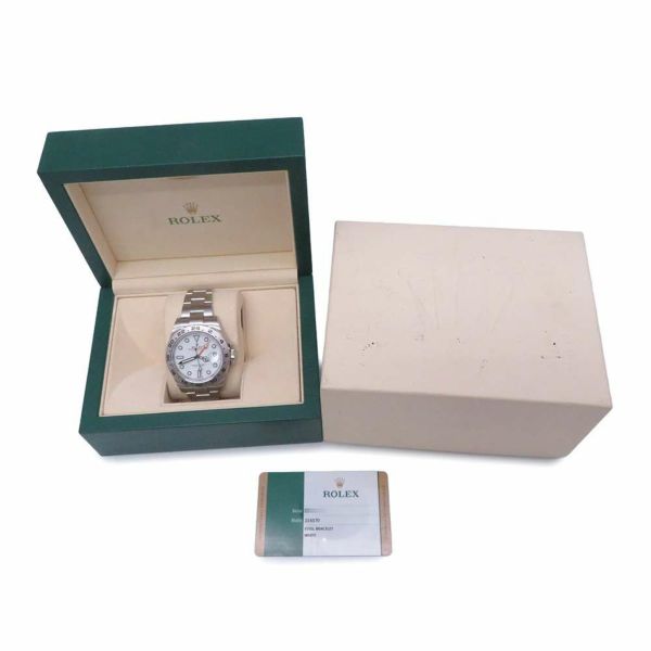 ロレックス エクスプローラー2 ランダムシリアル ルーレット 216570 ROLEX 腕時計 ウォッチ 白文字盤