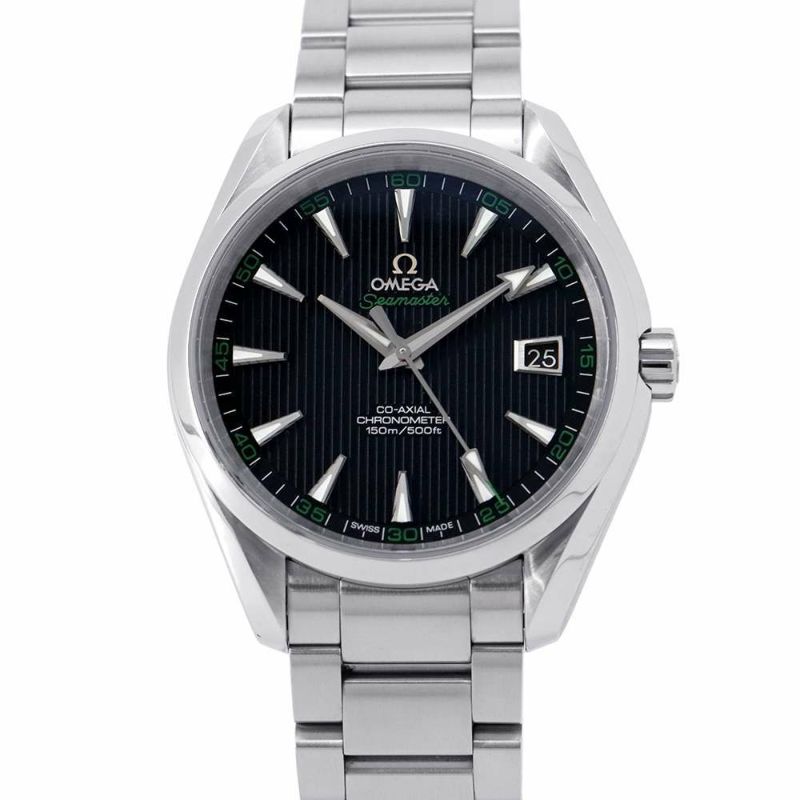 オメガ シーマスター アクアテラ 220.10.41.21.01.001 OMEGA 腕時計 黒文字盤 チークコンセプト