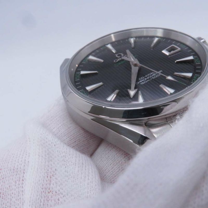 オメガ シーマスター アクアテラ 220.10.41.21.01.001 OMEGA 腕時計 黒文字盤 チークコンセプト