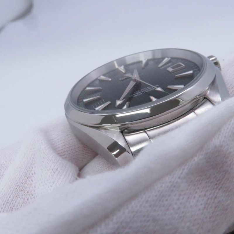 オメガ シーマスター アクアテラ 220.10.41.21.01.001 OMEGA 腕時計 黒文字盤 チークコンセプト