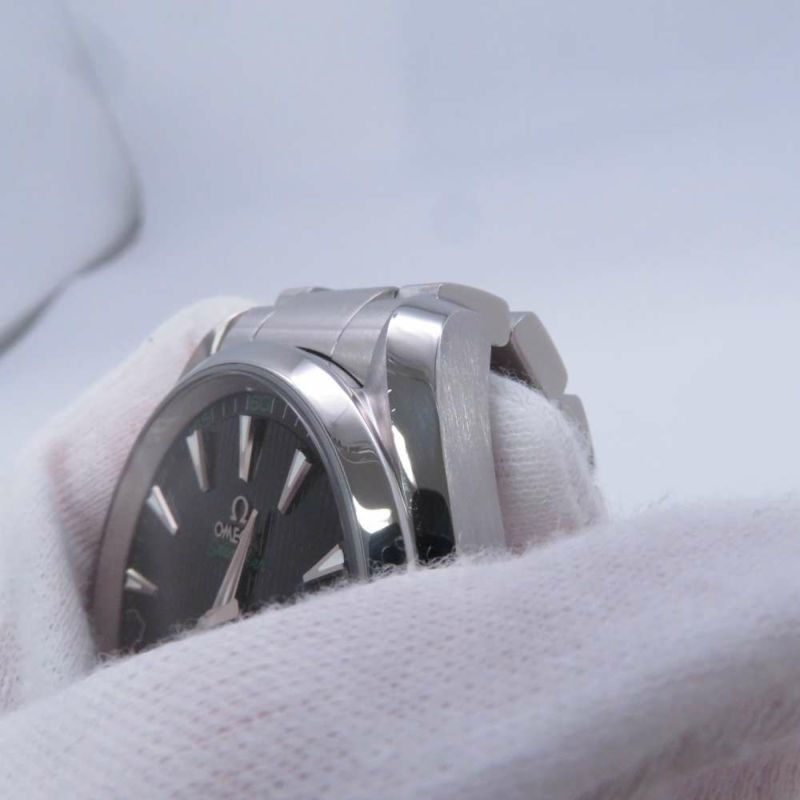 オメガ シーマスター アクアテラ 220.10.41.21.01.001 OMEGA 腕時計 黒文字盤 チークコンセプト