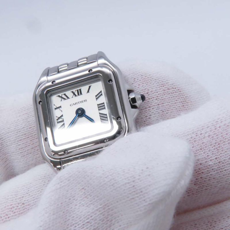 カルティエ パンテール ドゥ カルティエ ミニ WSPN0012 Cartier 腕時計 レディース シルバー文字盤