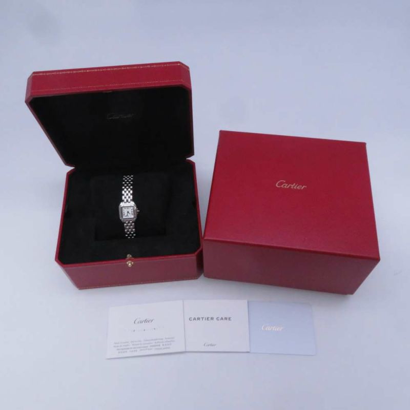 カルティエ パンテール ドゥ カルティエ ミニ WSPN0012 Cartier 腕時計 レディース シルバー文字盤