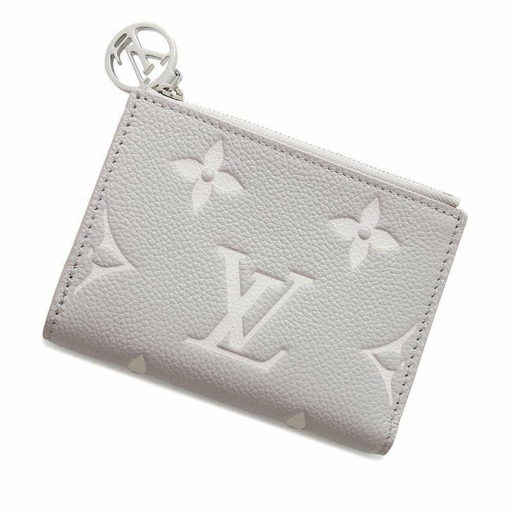 ルイヴィトン 二つ折り財布 バイカラーモノグラム・アンプラント ポルトフォイユ・リサ M13797