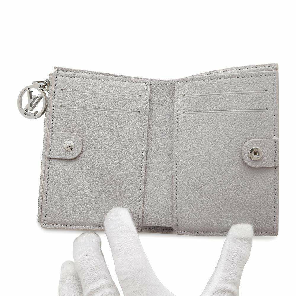 ルイヴィトン 二つ折り財布 バイカラーモノグラム・アンプラント ポルトフォイユ・リサ M13797