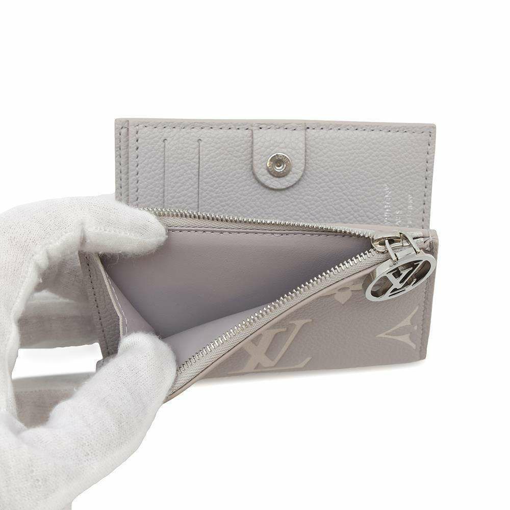 ルイヴィトン 二つ折り財布 バイカラーモノグラム・アンプラント ポルトフォイユ・リサ M13797