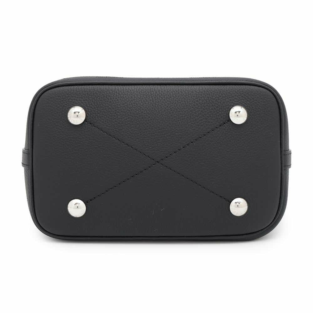 ルイヴィトン ハンドバッグ モノグラム・マヒナ ブロッサムPM M21848 LOUIS VUITTON 2way 黒 ブラック