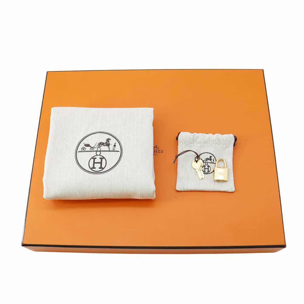 エルメス ハンドバッグ ピコタンロックMM ブラック/ゴールド金具 トリヨンクレマンス W刻印 黒