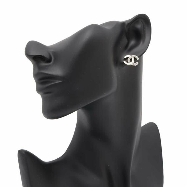 シャネル ピアス ココマーク ラインストーン B25P ABF249 CHANEL アクセサリー