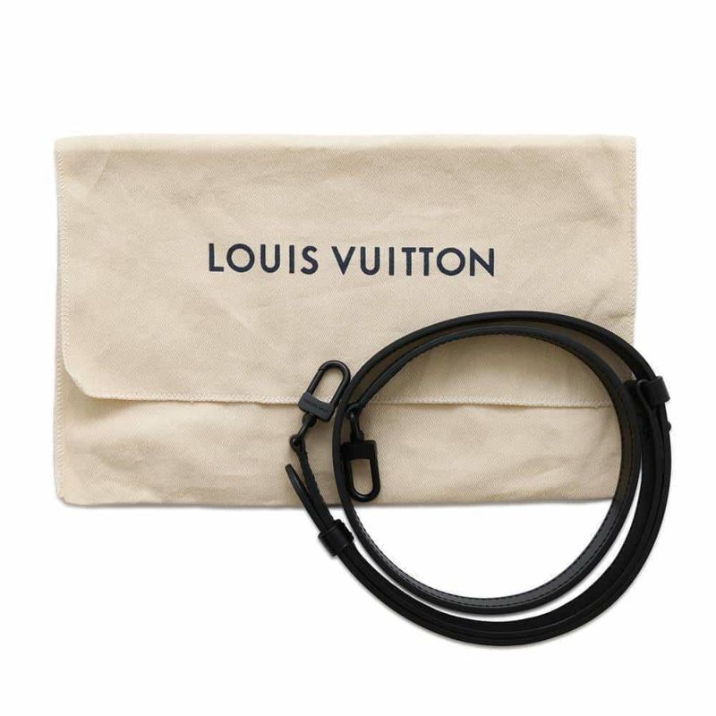 ルイヴィトン ショルダーバッグ モノグラム・マカサー Sロック ヴェルティカル・ウエアラブル ウォレット M82535