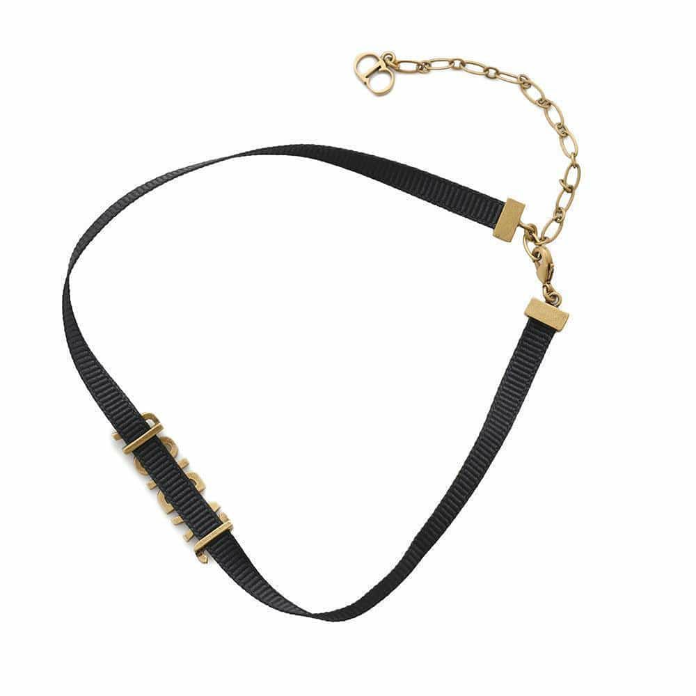 クリスチャン・ディオール チョーカー ジャディオール N0681ADRMT Christian Dior アクセサリー 黒